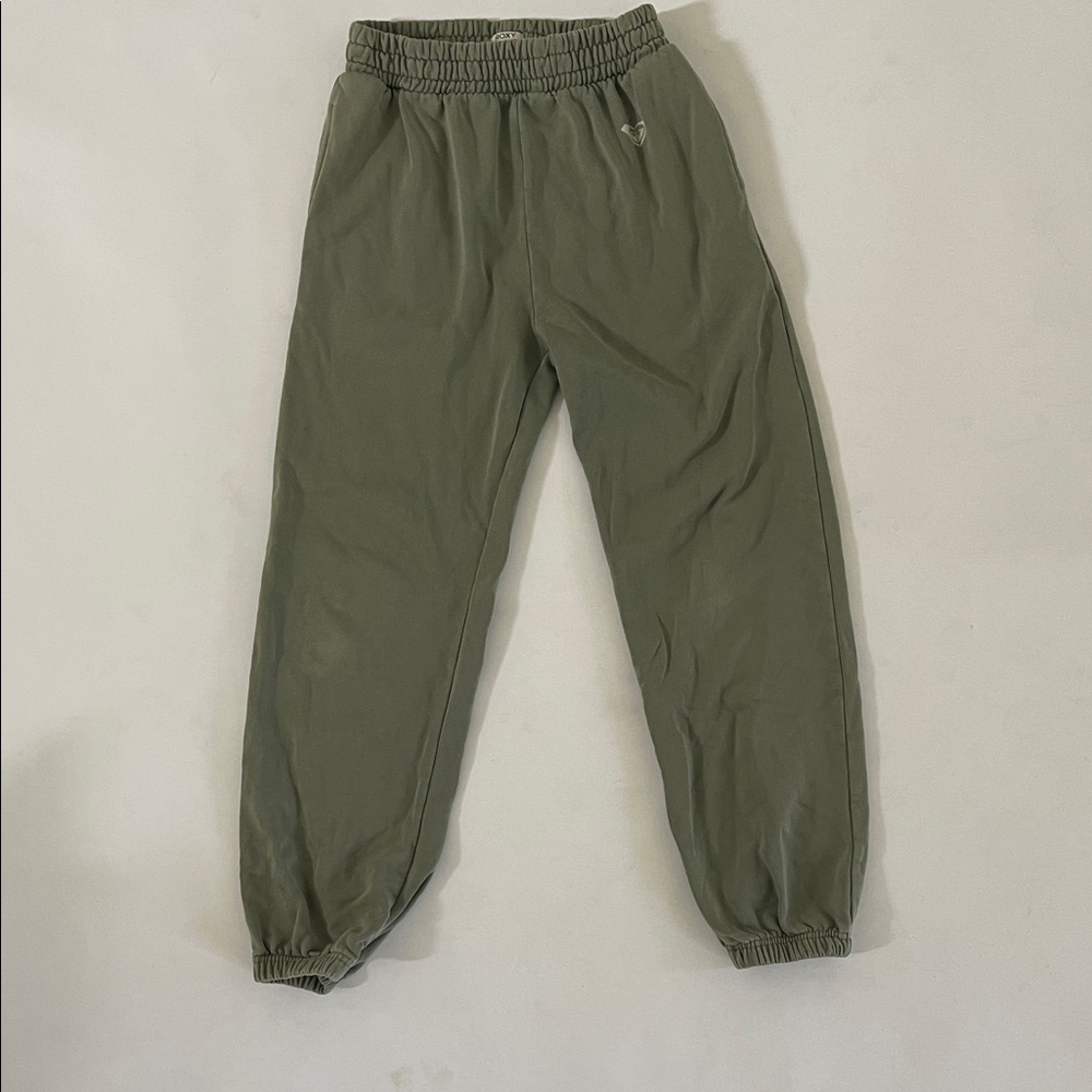 ROXY Olive Green Jogger Pants